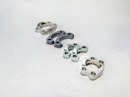 Flange halves & clamps
