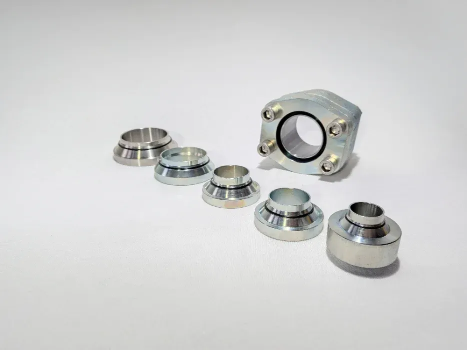 SAE-Flare flange with seal typ A - 6000 PSI
