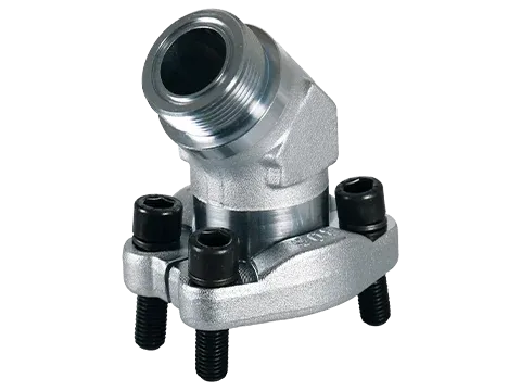 SAE-45° adapter UN-ORS threaded