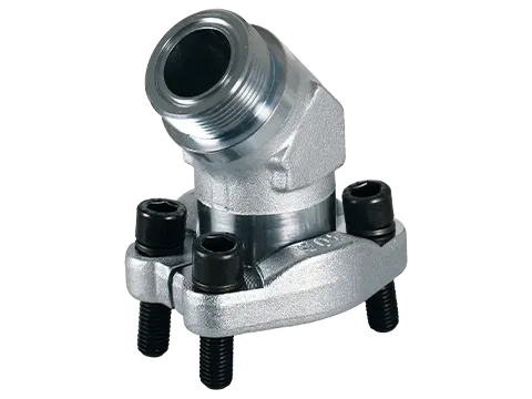 SAE-45° adapter UN-ORS threaded